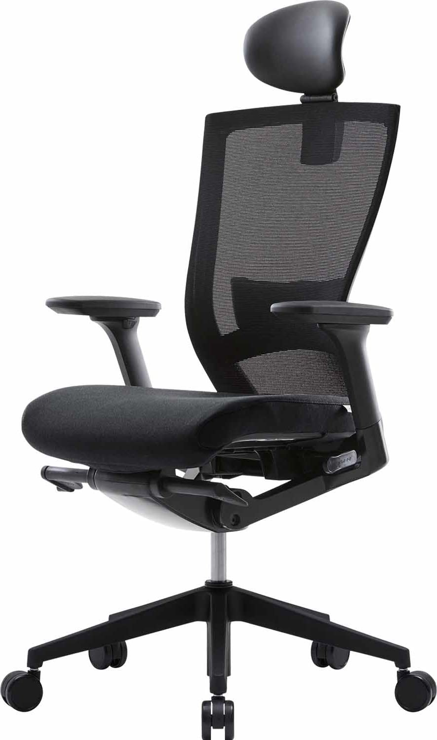 Sidiz T50 Ergonomic Home Office Chair : High Performance, Adjustable Headrest, 2-Way Lumbar Support, 3-Way Armrest, Forward Tilt
