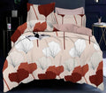 Laying Style Glace Cotton Ac Comforter Double Bed King Size With 1 Flat King Size Bedsheet90X100 Inch And 2 Pillow Covers (Pack