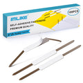 Self-Adhesive Prong Paper Fasteners - Imlike 100 Pcs Metal File Fasteners, 2' Capacity, 2.75' Base For Paper Folder Or Files,