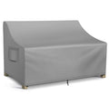 Wleafj Patio Sofa Cover Waterproof, 3-Seater Outdoor Sofa, Heavy Duty Deep Lounge Loveseat, Large Lawn Furniture With Air Vent, 79’’ W X 37’’ D X 35’’ H, Grey