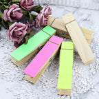 6 Inch, Giant Clothespins, Jumbo Wood Clips For Diy Craft, Bathroom Or Laundry Room Decoration, 2 Pcs