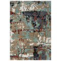 Rizzy Home Alora Decor Vivid 7'6" X 9'6" Gray/Multi/Blue/Rust/Ivory Hand-Tufted Area Rug