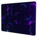 Shalysong Purple Abstract Art Mouse Pad Personalized Design Computer Laptop Non-Slip Rubber Mouse Pad 9.5X7.9 Inch