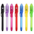 Scstyle Invisible Ink Pen 7Pcs,Spy Pen Marker Kid Pens For Writing Secret Message Pen Valentines Day Easter Day Halloween Christ
