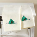 Campsite Bathroom Collection  Set of 2 Hand Towels