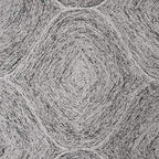 Rizzy Home Alora Decor London 3' X 5' Trellis Gray/Gray/Rust/Blue Hand-Tufted Area Rug