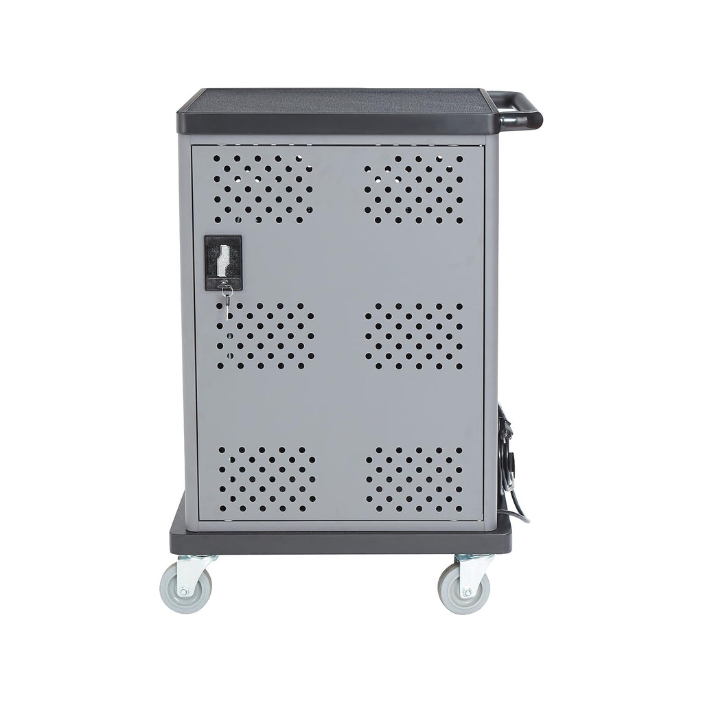 National Public Seating, Duet Charging Cart, Width 28 In, Height 38.25 In, Depth 22 In, Model# Dcc