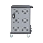 National Public Seating, Duet Charging Cart, Width 28 In, Height 38.25 In, Depth 22 In, Model# Dcc