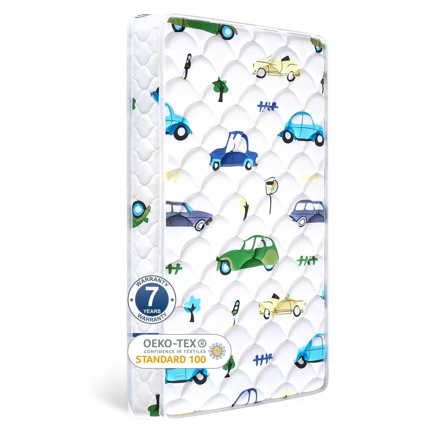 Tiankehan Premium Foam Baby Crib Mattress & Toddler Mattress-Breathable- 52' X 27.6' X 5',Non-Toxic, 100% Soft, Medium Firm T