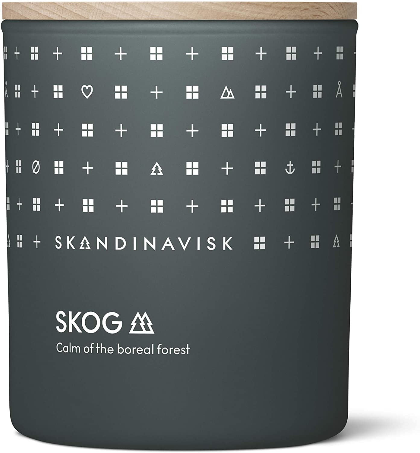 Skandinavisk Skog Forest Mini Scented Candle. Fragrance Notes: Pine Needles and Fir Cones, Birch Sap and Lily of The Valley. 2