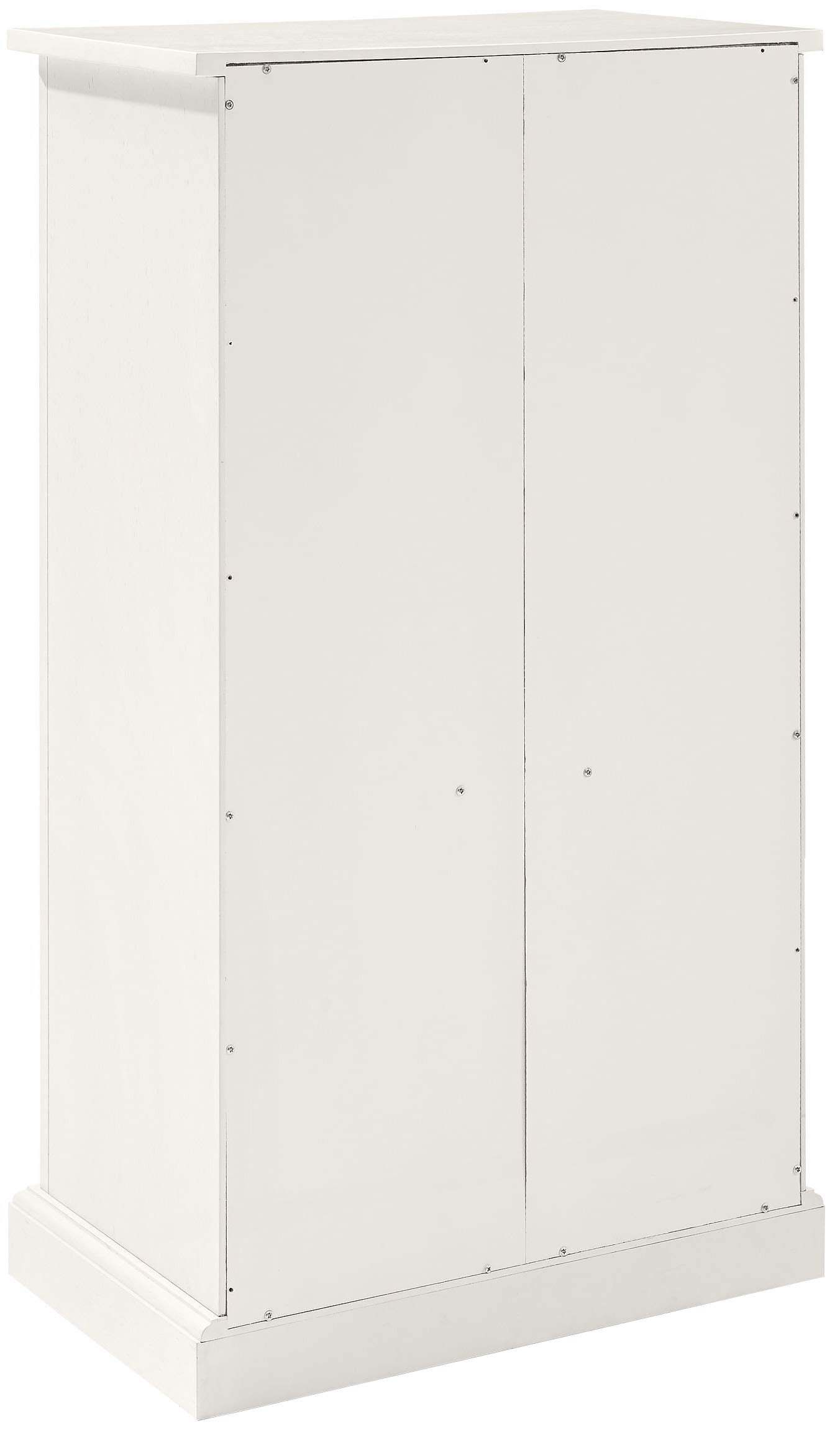 Crosley Furniture Seaside Accent Storage Cabinet, Bar, Buffet For Kitchen, Living Room, Or Entryway, White