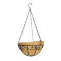 Atorse Hanging Planter Basket Decorative Rustic Flower Basket For Office Home Patio 10 Inch|