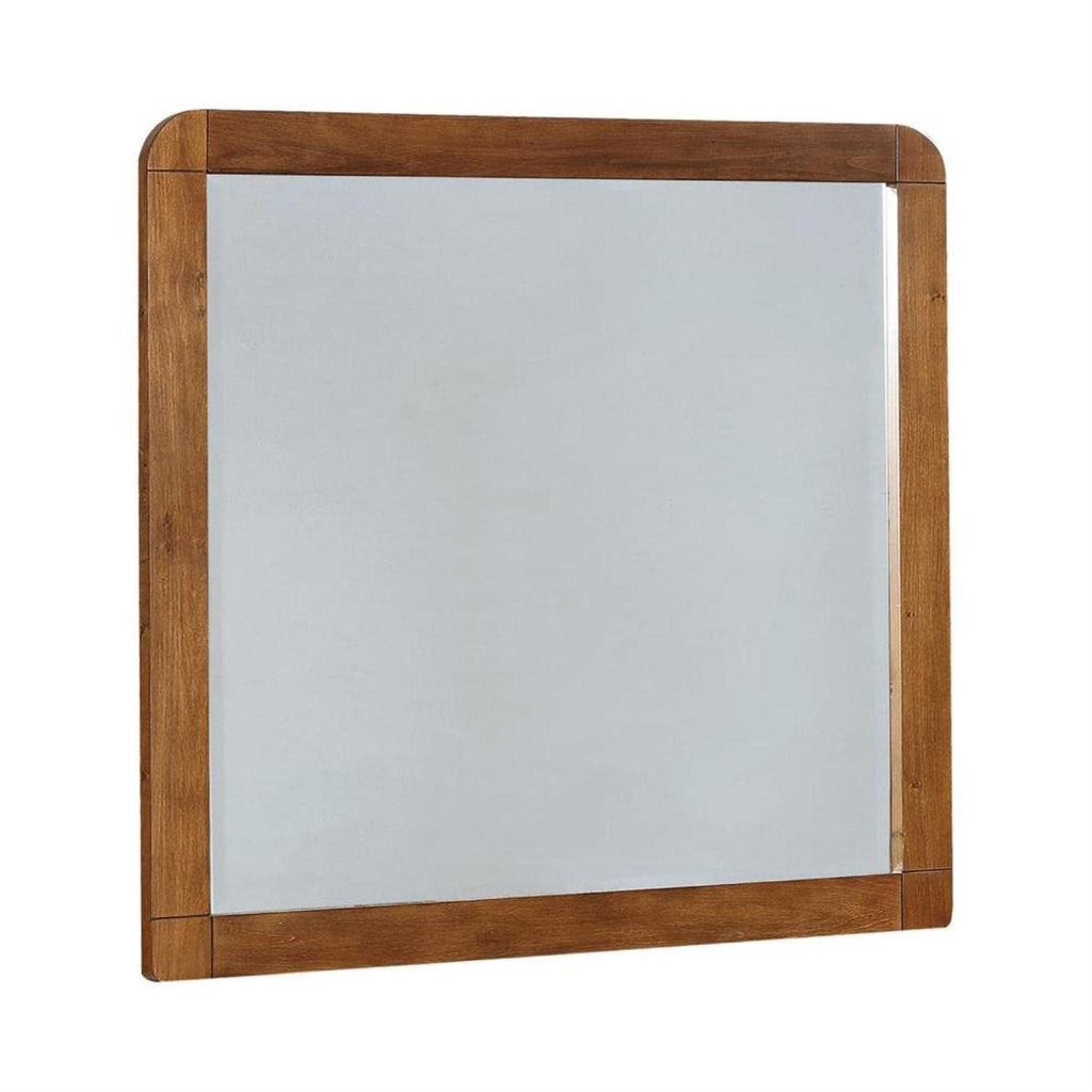 Coaster Home Furnishings Robyn Rectangular Mirror Dark Walnut