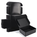 Zbeivan 12X9X4 Black Small Shipping Boxes, 20 Packs Corrugated Cardboard Mailer Boxes For Packaging Small Business Mailing Gifts