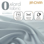 Jinchan Ombre Grey Shower Curtain Fabric Shower Curtain Coastal Beach Ocean Wave Bathroom Shower Curtain Gray Gradual Color Desi