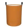 Large Laundry Hampers, Burnt Orange Elegant Simple Collapsible Laundry Basket Waterproof Dirty Clothes Storage Bag Organizer Con