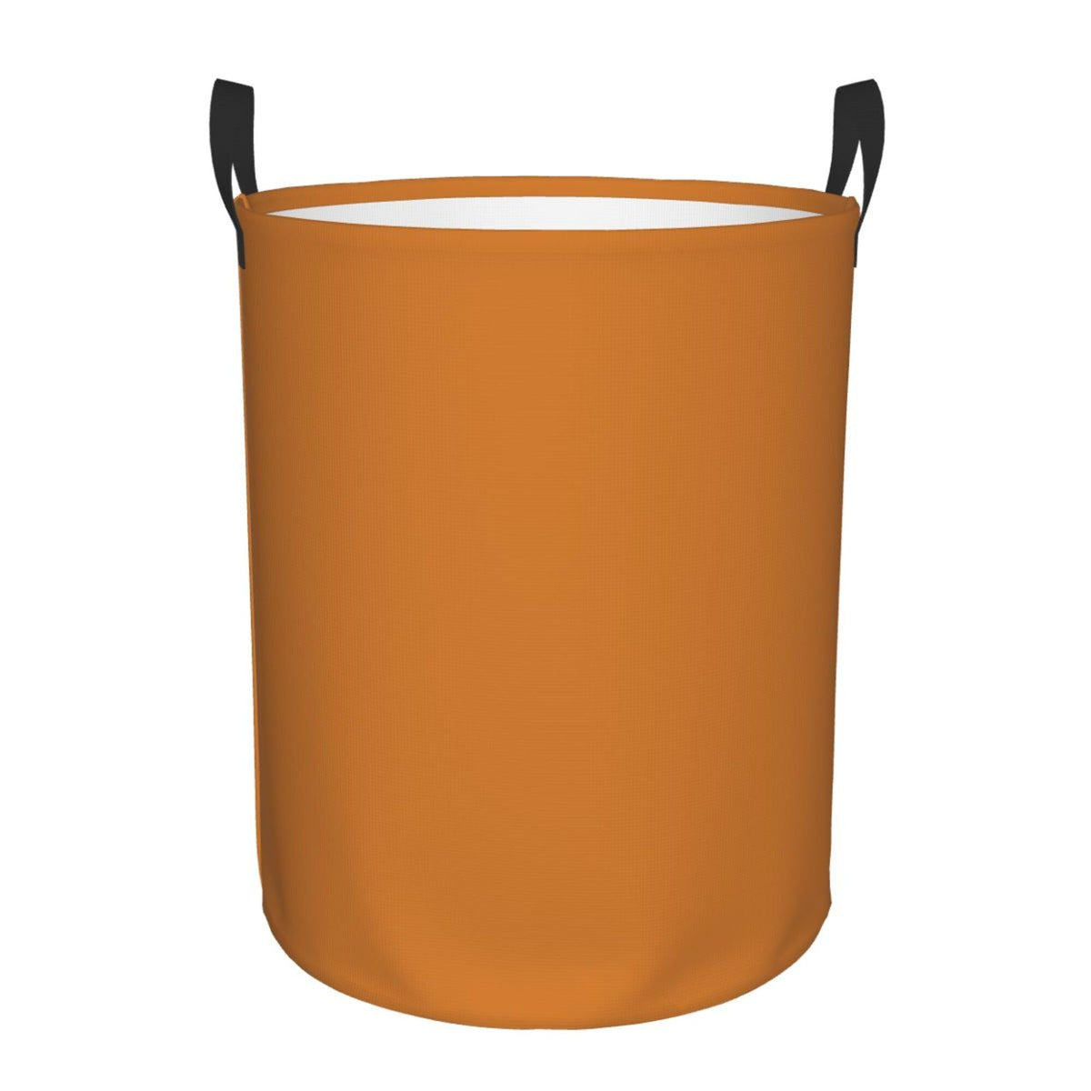 Large Laundry Hampers, Burnt Orange Elegant Simple Collapsible Laundry Basket Waterproof Dirty Clothes Storage Bag Organizer Con