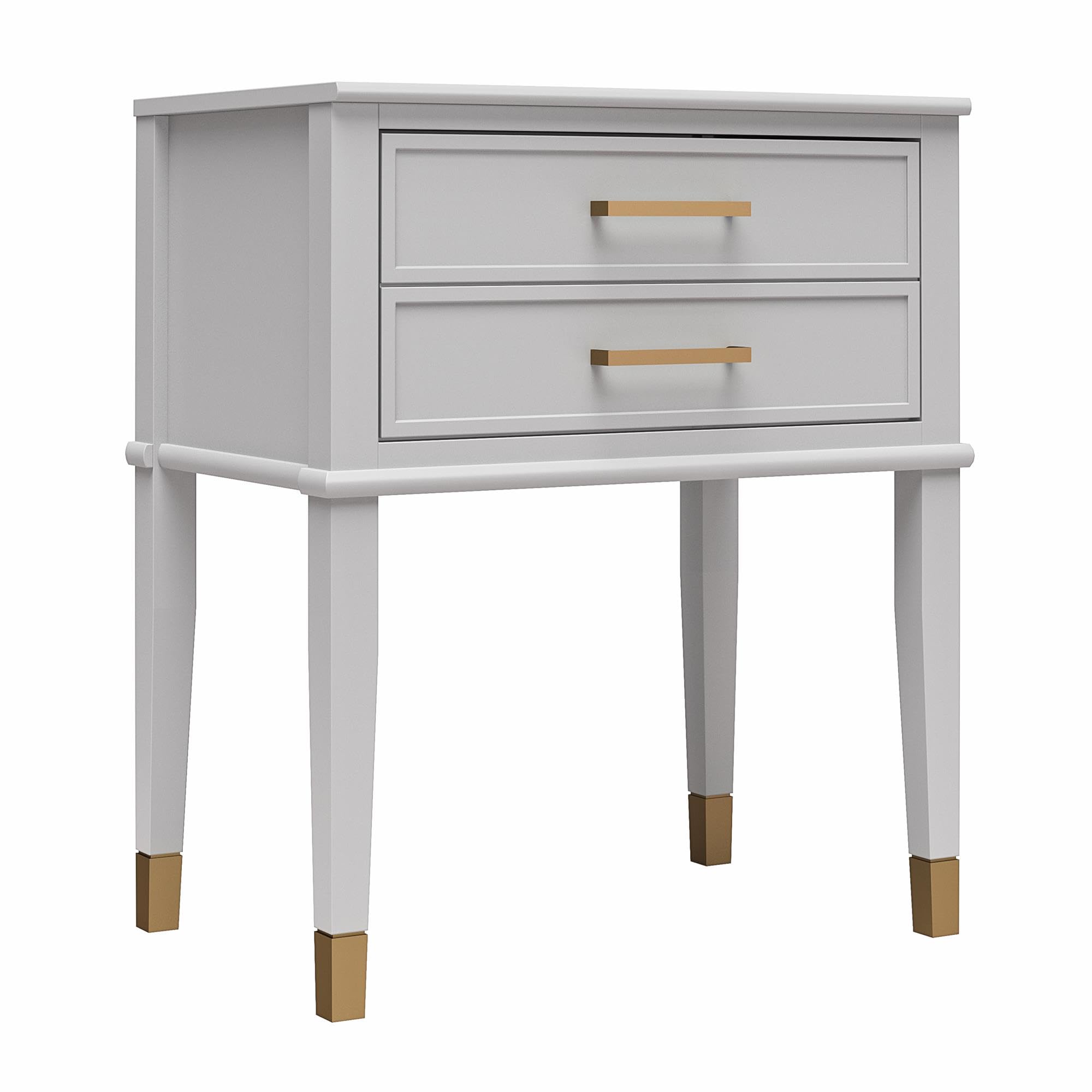CosmoLiving by Cosmopolitan Westerleigh End Table, Dove Gray