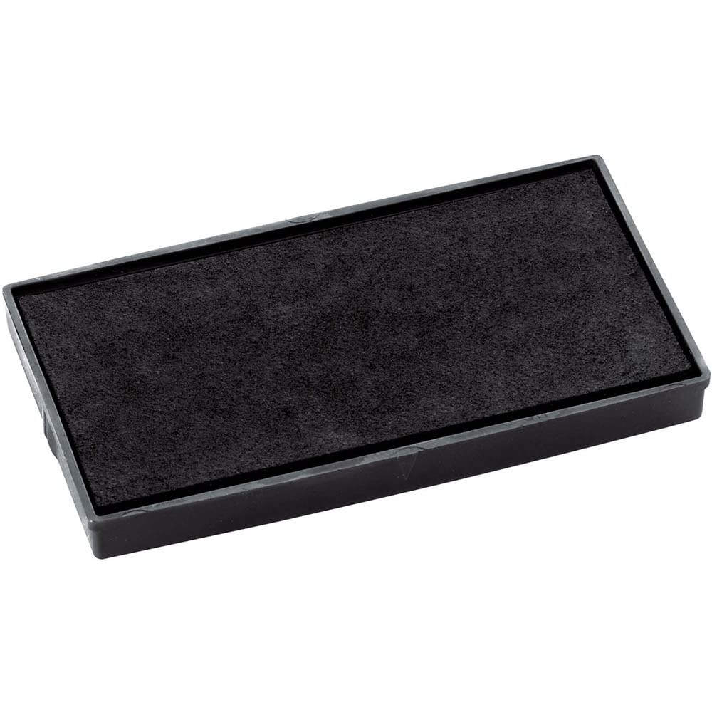 Colop E/50/1 Replacement Ink Pads For Stamp - Black (Pack Of 2)