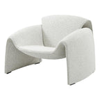 npd furniture and more Hilda Accent Chair, Standard, Boucle Beige
