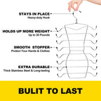 3 Pack Closet-Organizer,8 Tier Tank-Top-Hanger,Closet-Organizers-And-Storage Bra-Hangers-Space-Saving,Apartment Dorm-Room-Essent