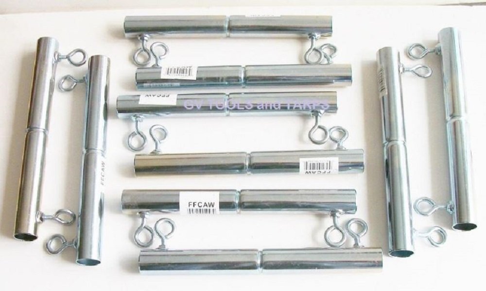 10Pc 2 Way Joiner/Pipe Connector 3/4' Canopy Fitting (Fca) - Fits 3/4' Emt Pipe That Has An Outer Diameter Of 15/16'