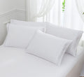 Aormenzy Microfiber Pillow Cases - Standard Size Set Of 4-1800 Thread Count Ultra Soft White Pillowcases - Wrinkle Resistant Pil