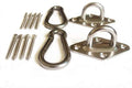 Mhmydz 1000 Lb Capacity Heavy Duty Hammock Hanging Kit Ultra Durable Hammock Hooks Carabiners For Hammock Stand Hammocks Swing C