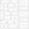 Cazlee Transparent Dressing Table Organizer/Tray For Drawers/Organizer Trays For KitchenOffice Drawer/Drawer Divider Tray(White