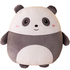 Grafingy Cute Panda Plush Pillow, 8 inch Panda Stuffed Animal Toy Kawaii Panda Plushies Hugging Pillow Gifts for Room Decor Kids