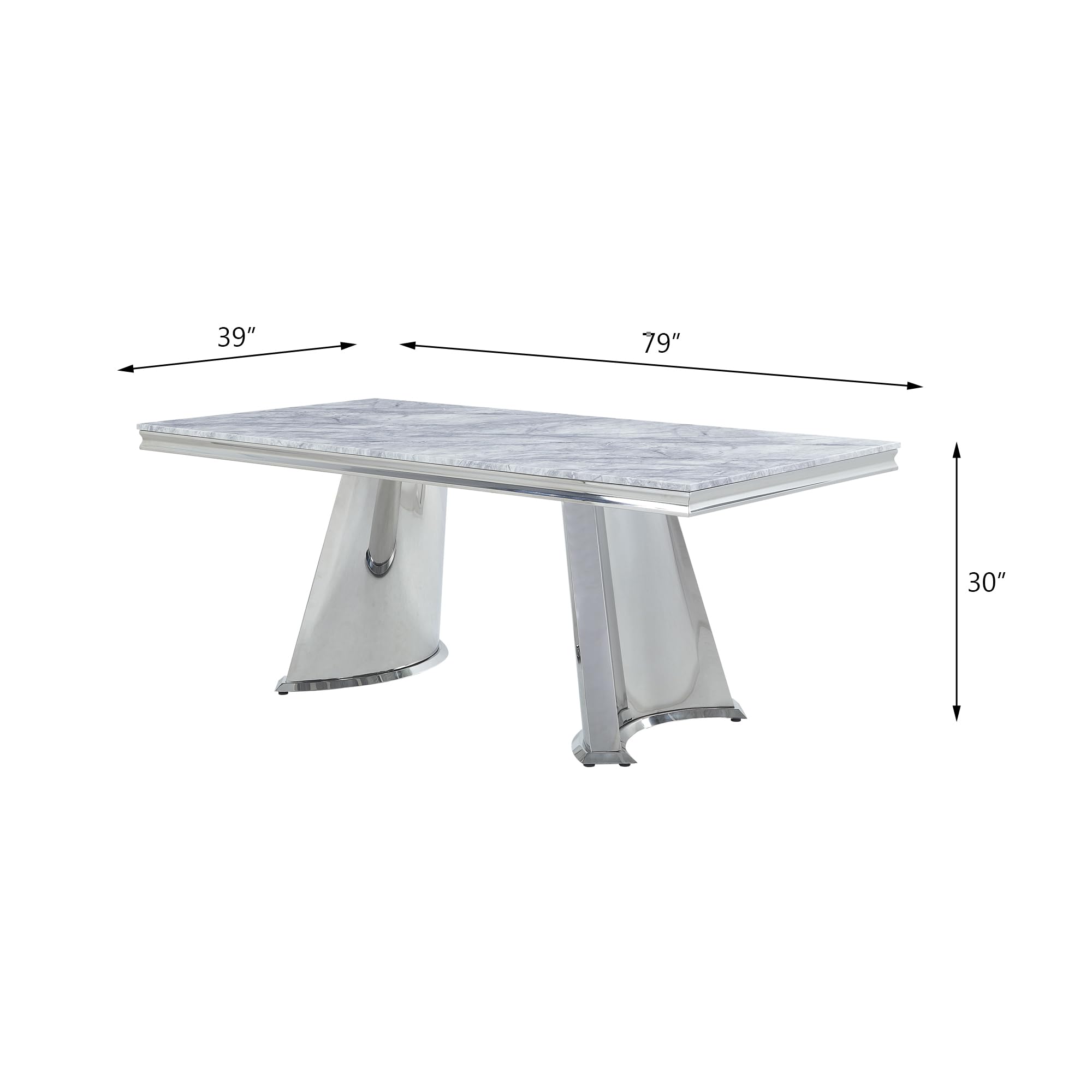 Acme Destry Dining Table - Thumbnail 2