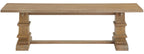Crosley Furniture Joanna Wood Dining Bench for Entryway or Mudroom, Rustic Brown