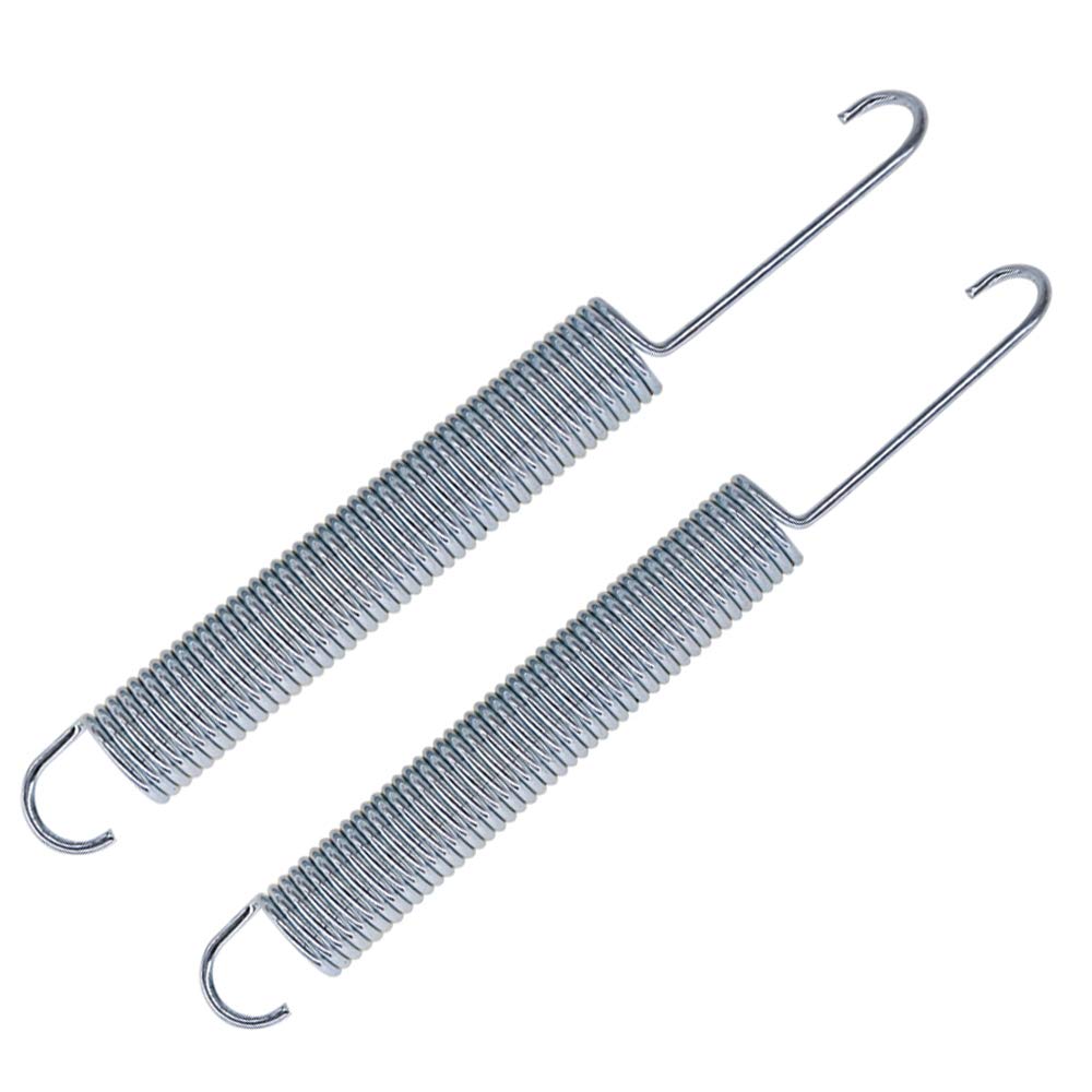 Yoogu 6-1/4 Inch Replacement Recliner Sofa Chair Mechanism Tension Springs (Pack Of 2) Long Neck Hook Style