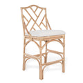 KOUBOO Chippendale Rattan Kitchen Counter Chair, Kitchen Island Seating, Kitchen Furniture, Bohemian Decor, Contemporary Seating