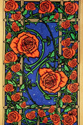 Sunshine Joy 3D Rose Window Tapestry Wall Hanging Table Cloth Magical Dorm Decor - Huge 60X90 Inches