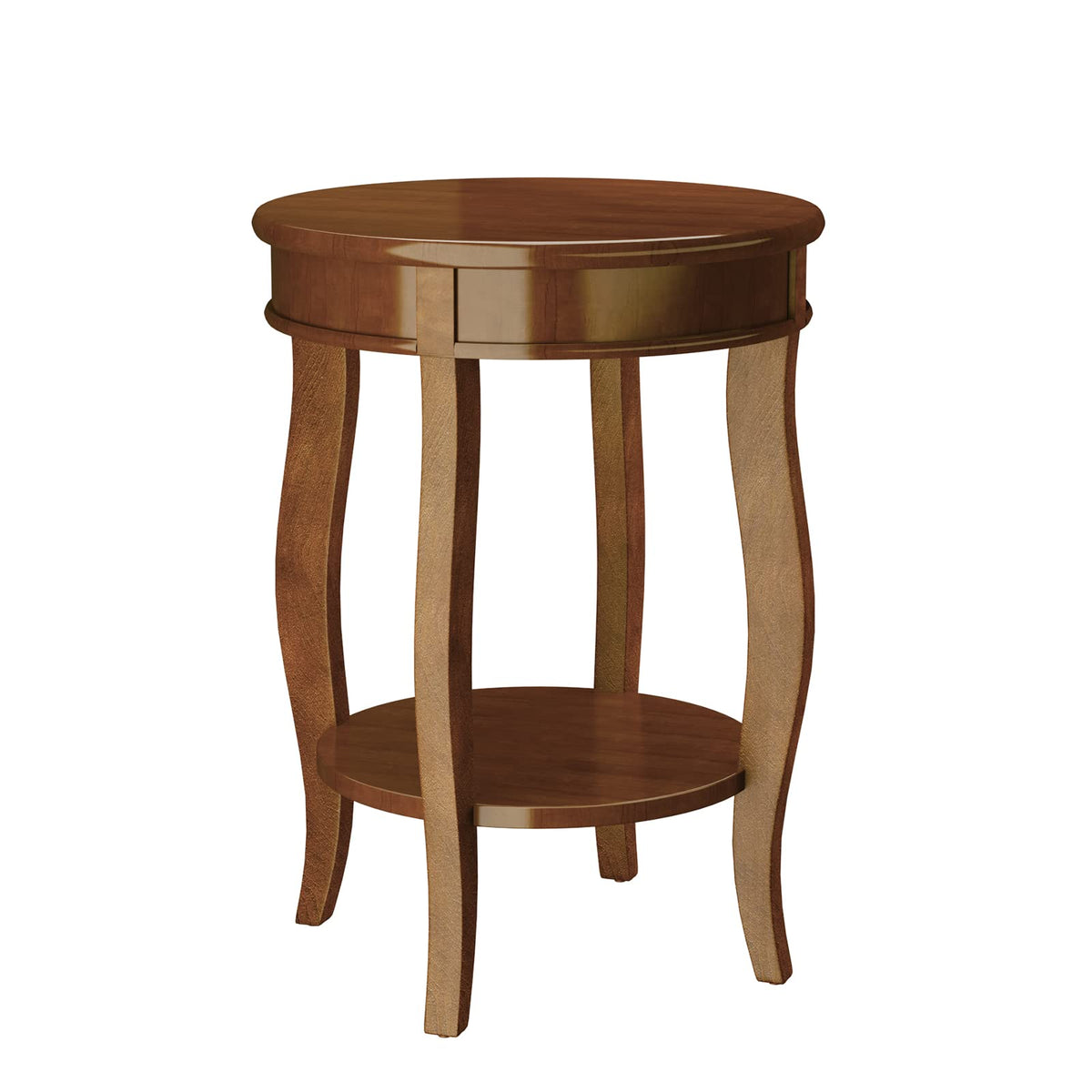 Acme Aberta End Table In Walnut