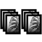 Americanflat Picture Frame, 5x7, Black, 6 Count