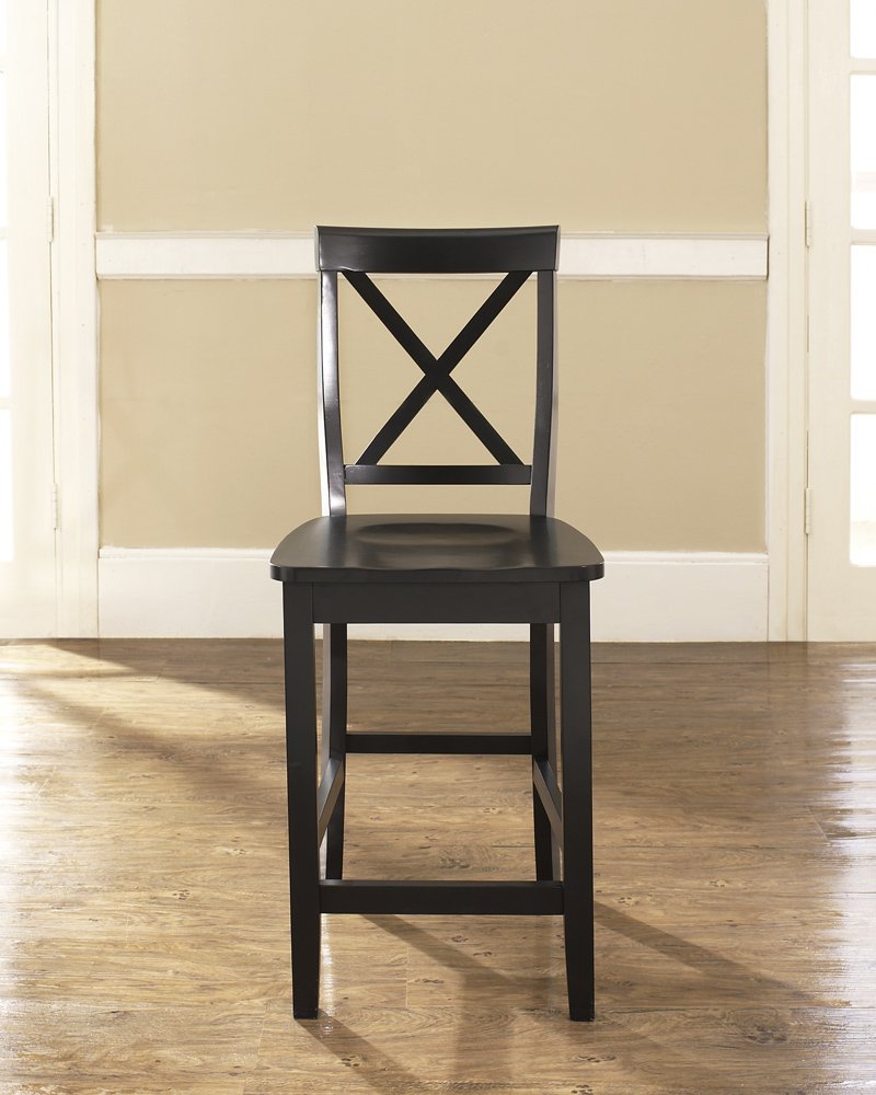 Crosley Furniture Bar Table with School House Counter Height Bar Stools - Thumbnail 2
