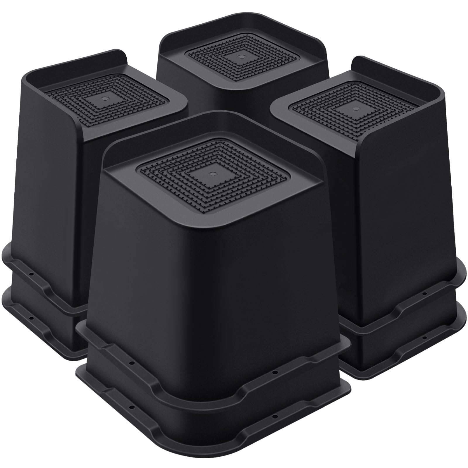 Annkut Bed Risers 6 Inch Heavy Duty, Furniture Risers For Bed Desk Table Sofa Couch,Oversized Bed Lifts Risers, Support Up To 50