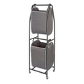 Neatfreak  2 Tier Laundry Sorter  Laundry Hamper With Wheels & 2 x Laundry Basket Tote Bags For Dirty Clothes, Towels, Blanket
