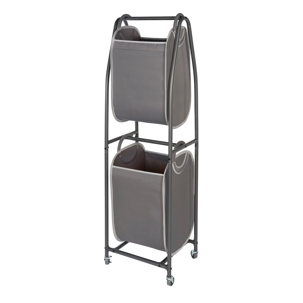 Neatfreak  2 Tier Laundry Sorter  Laundry Hamper With Wheels & 2 x Laundry Basket Tote Bags For Dirty Clothes, Towels, Blanket