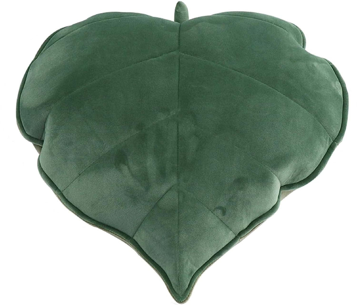 Cyprinus Carpio 3D Leaf Shape Household Pillow Cushion Sofa Lumbar Pillow Household Throw Pillow Decoration 20 * 20 Inch (Green)