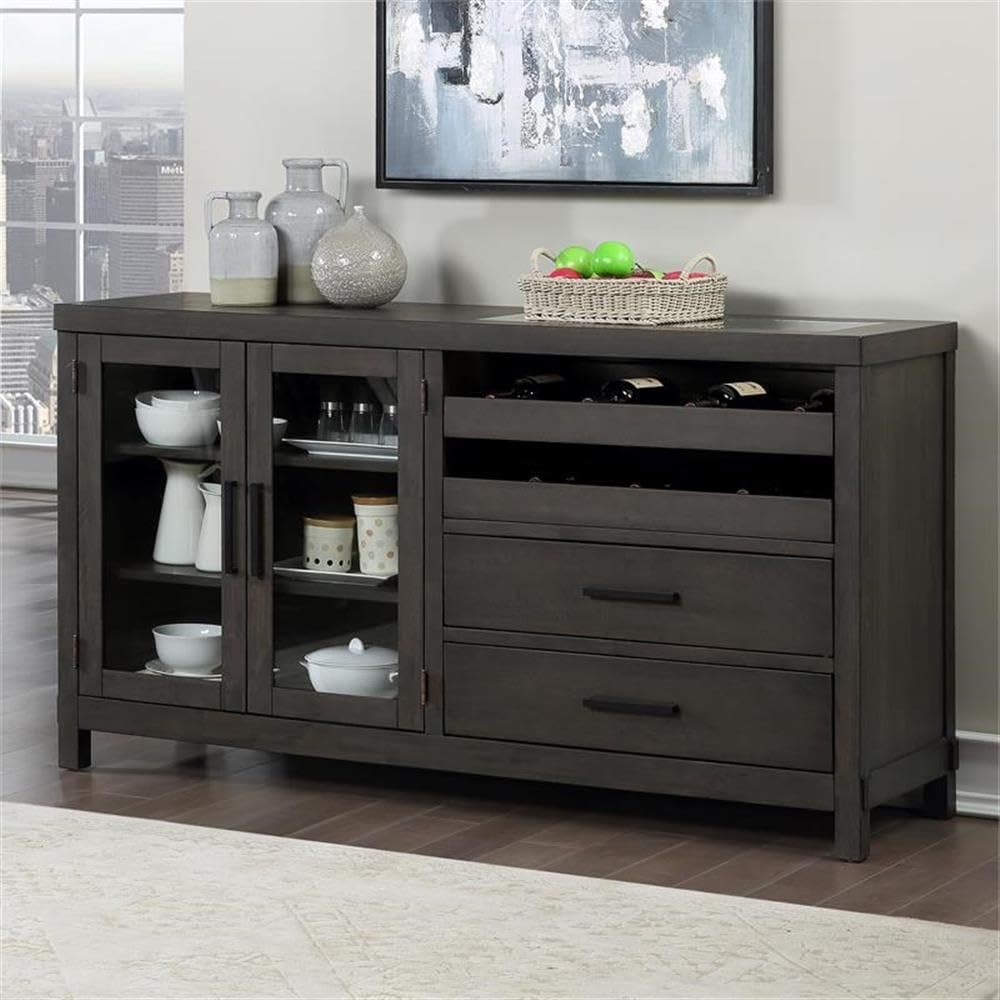 Steve Silver Napa Wood Server