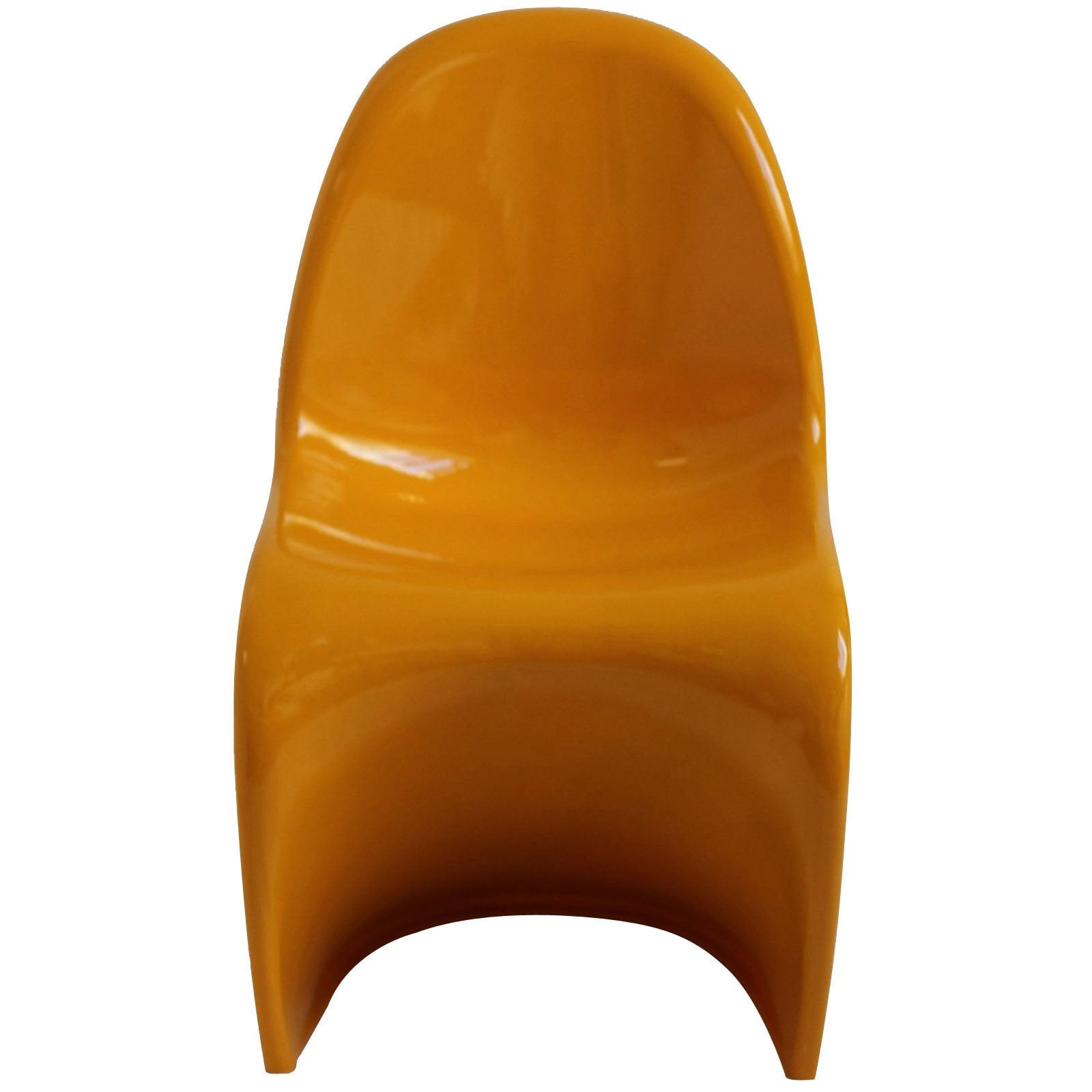 East End Imports Slither Chair In Glossy In Yellow