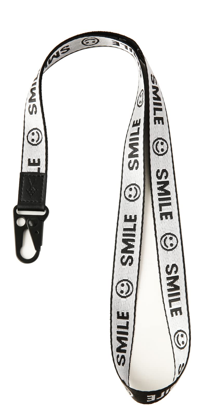 Toolin Cool Lanyards,Neck Lanyards For Keys,Wallets Holders,Key Chain Holder (Smile-Gray)