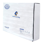 Excibubblebearbb Mattress Bags For Moving And Storage,6 Mil Waterproof Zippered Mattress Protector Bags Of King Size, Extra Thic