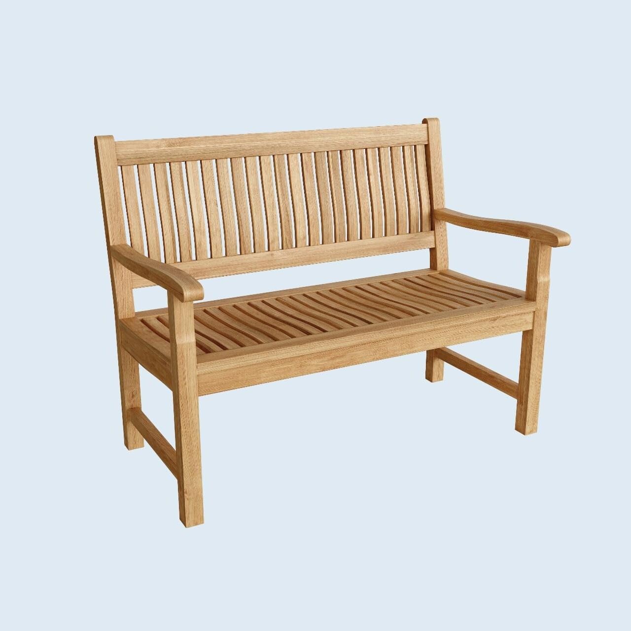 Anderson Teak BH-548 Del-Amo 2-Seater Bench - Thumbnail 2
