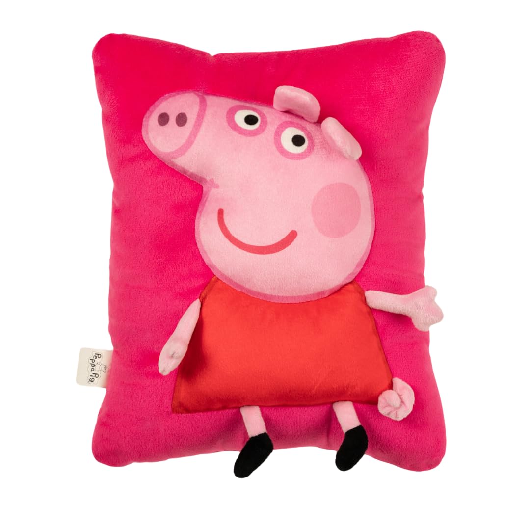Franco Peppa Pig Kids Super Plush Cozy Snuggle (Tm) Pillow (100% Officially Licensed Product)