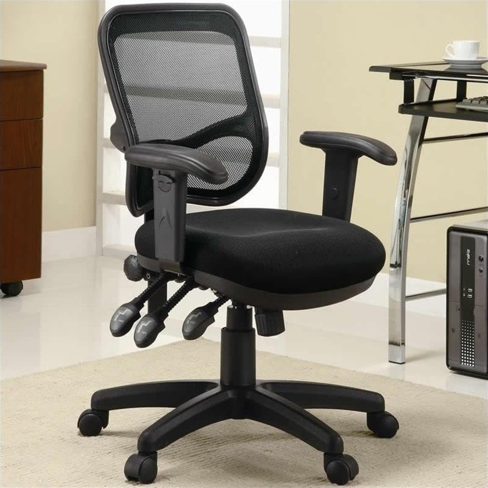Coaster Furniture Office Chair Black Mesh Fabric 800019