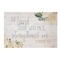 Simply Said, INC Rustic Pallets 16' x 10.75' Wood Sign - The Lord Stood with Me & Strengthened Me